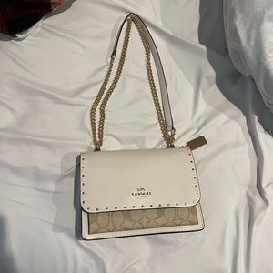 Klarna crossbody white